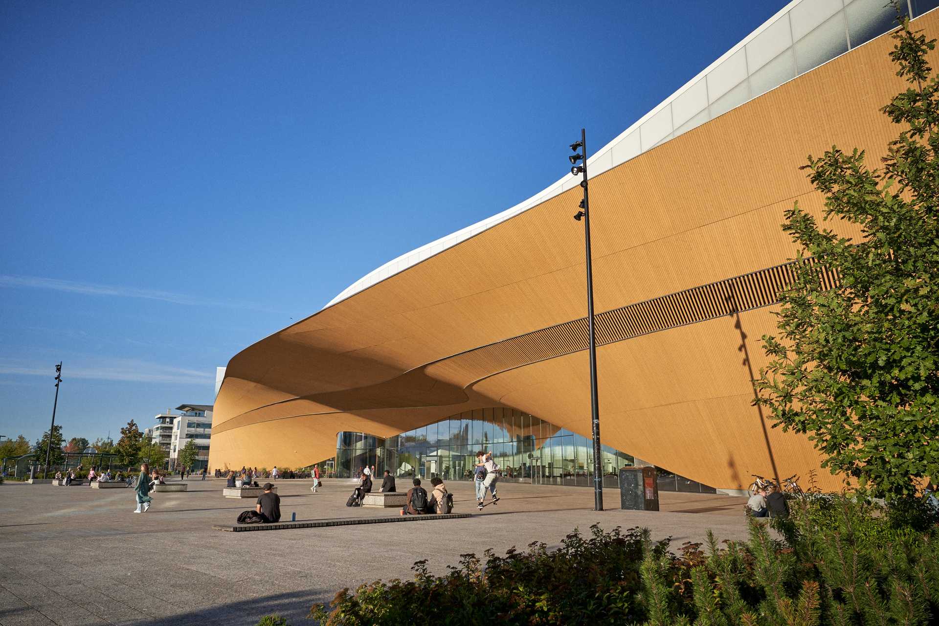 Helsinki Central Library Oodi. Ramboll provided structural design, project management, construction, HVAC design, maintenance book coordination, and cooling design. ALA Architects designed the library and YIT Construction Ltd was the building contractor.